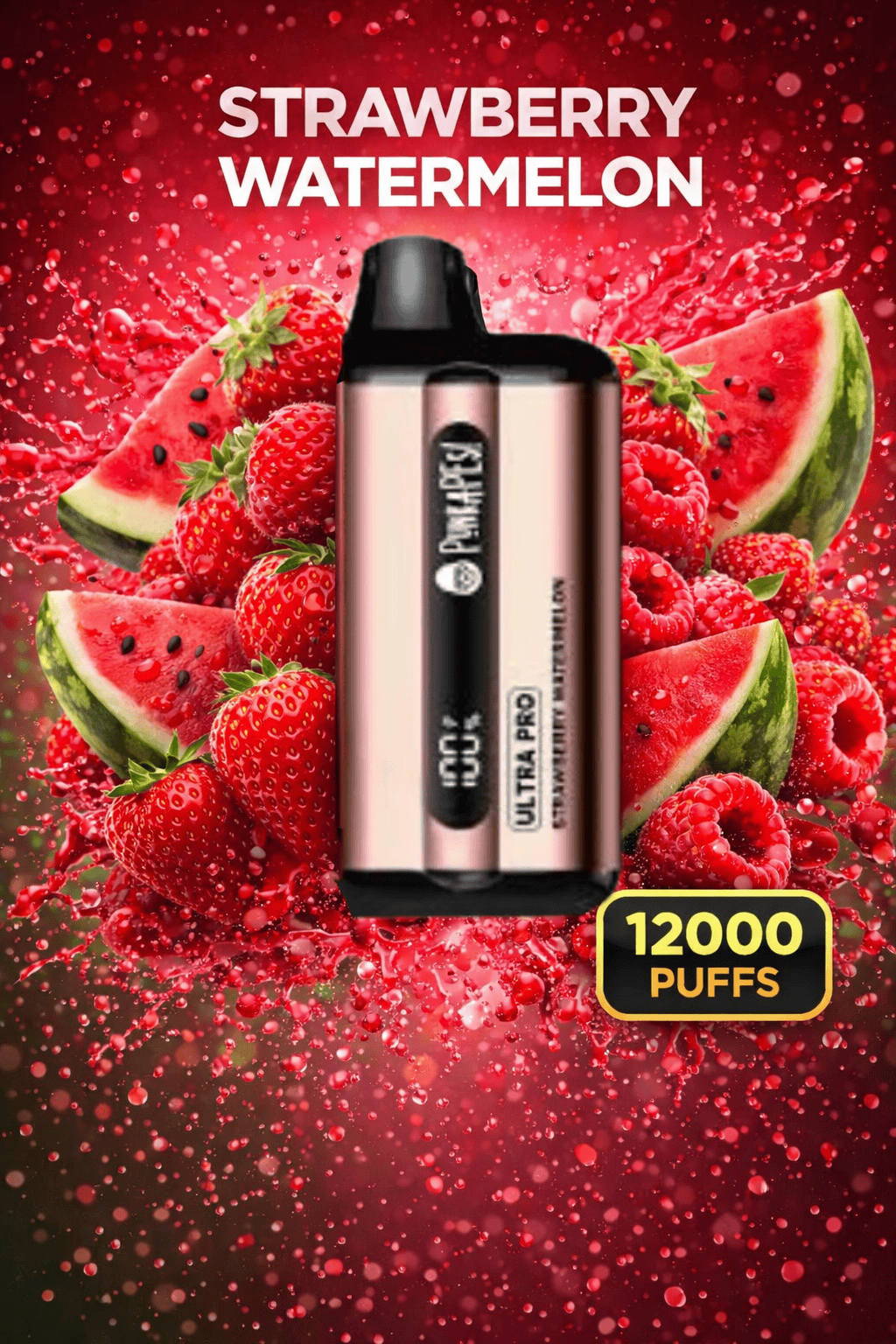 STRAWBERRY WATERMELON - PUNKAPES ULTRA PRO 12,000