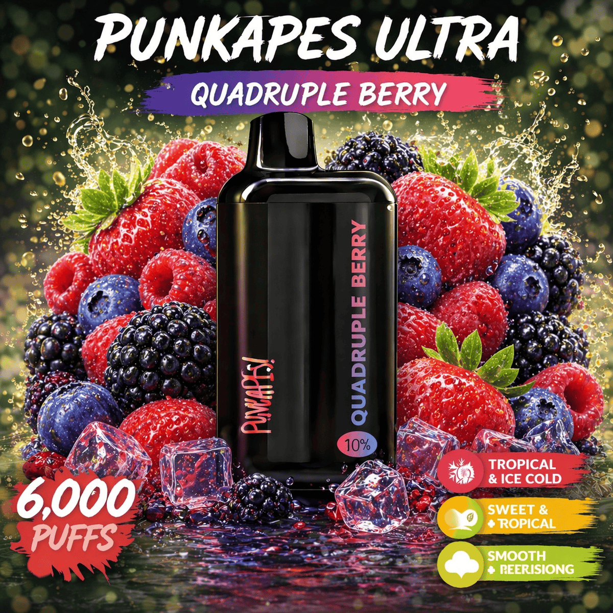 QUADRUPLE BERRY - PUNKAPES ULTRA 6,000
