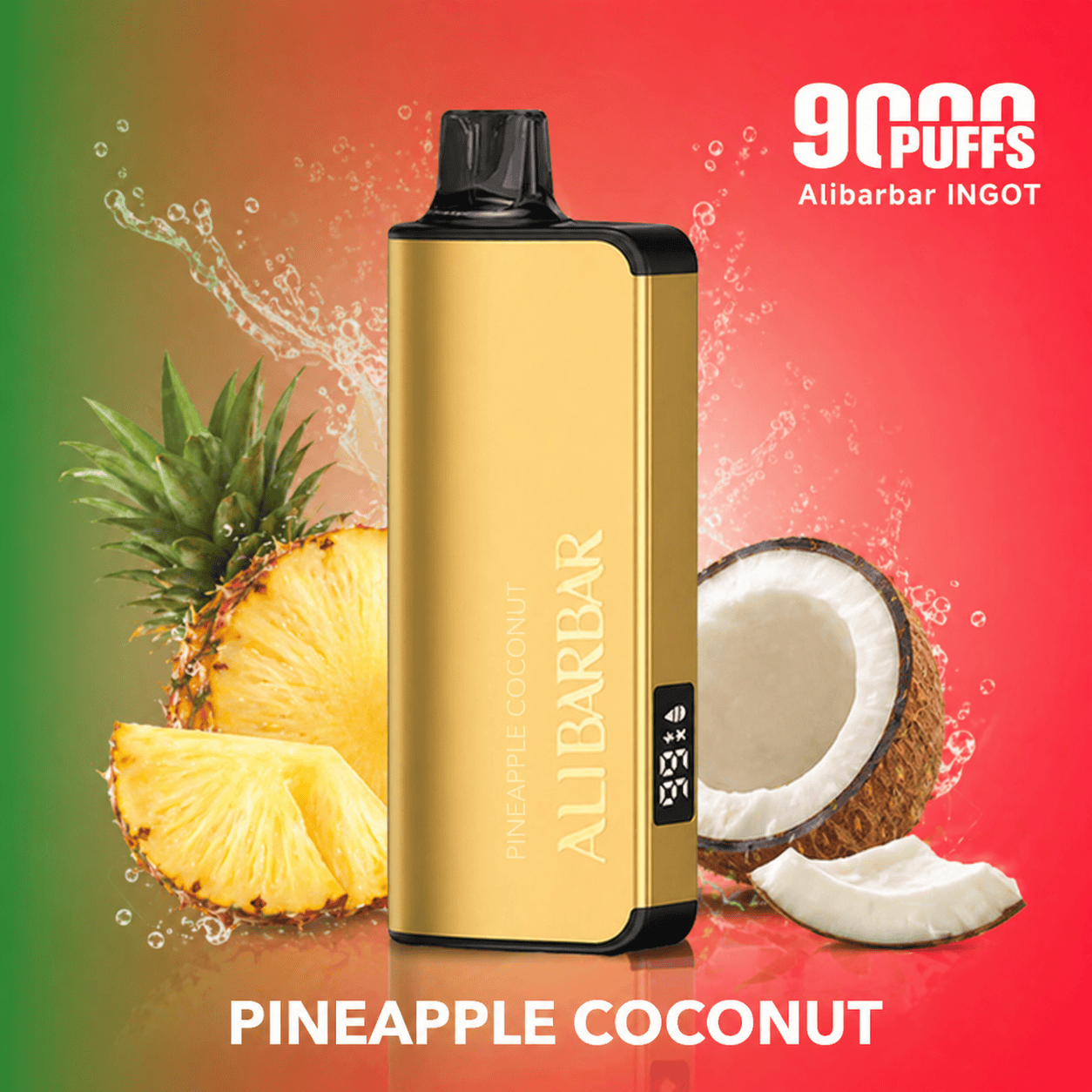 PINEAPPLE COCONUT (NEW FLAVOUR!) - ALIBARBAR INGOT 9000