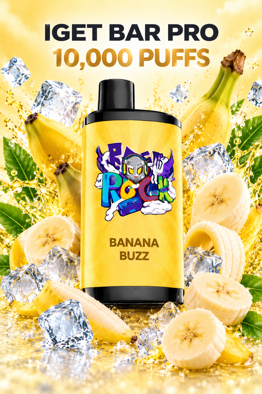 BANANA BUZZ - IGET BAR PRO 10,000