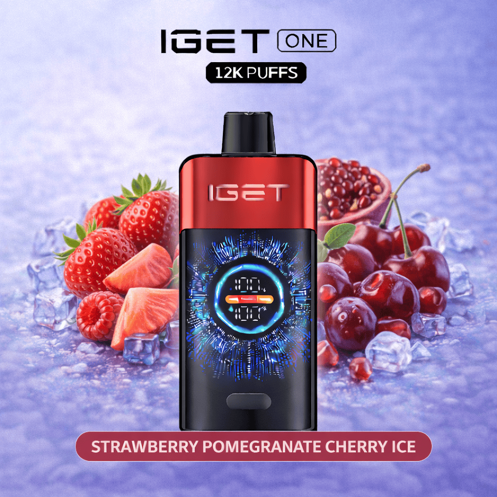 Strawberry Pomegranate Cherry Ice IGET One