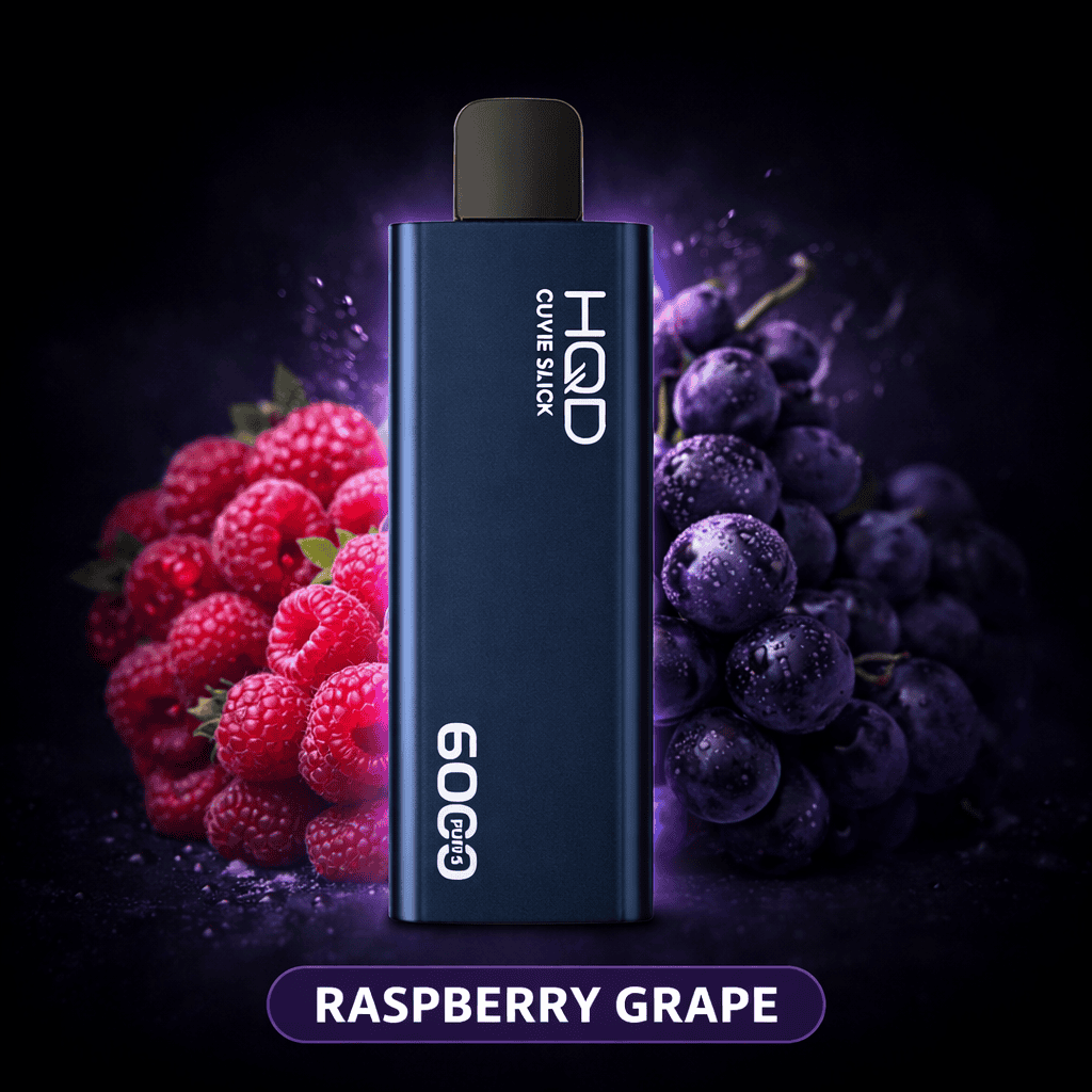 RASPBERRY GRAPE - HQD CUVIE SLICK 6000 (NEW!)